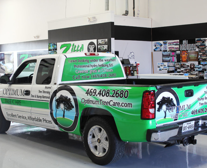 Truck Wrap Advertising Ft Worth