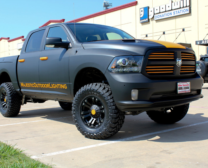 Flat Black Vinyl Truck Wrap Zilla Wraps