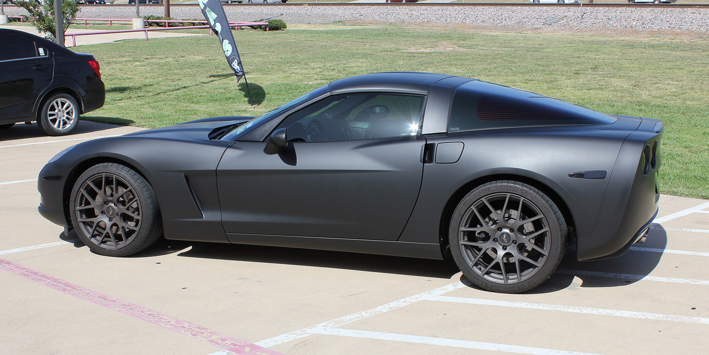 Matte Black Car Wraps Dallas - Zilla Wraps