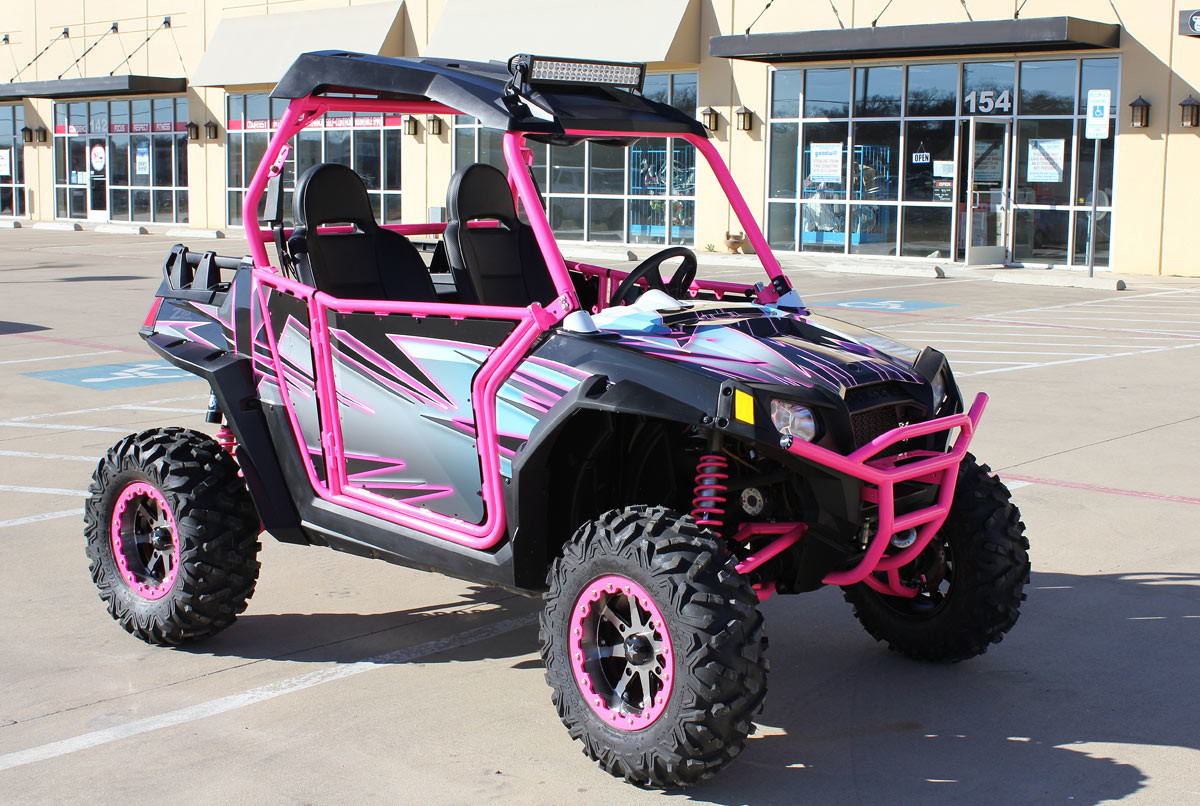 Wrap Vinyl Wheeler Four Razor Wraps Polaris Rzr Zillawraps Brand Zilla Cars...