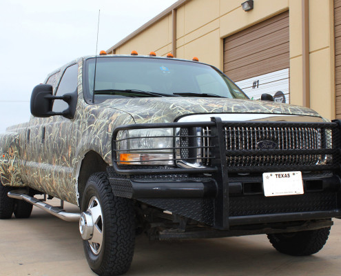 Zilla Wraps Camo Truck Wrap