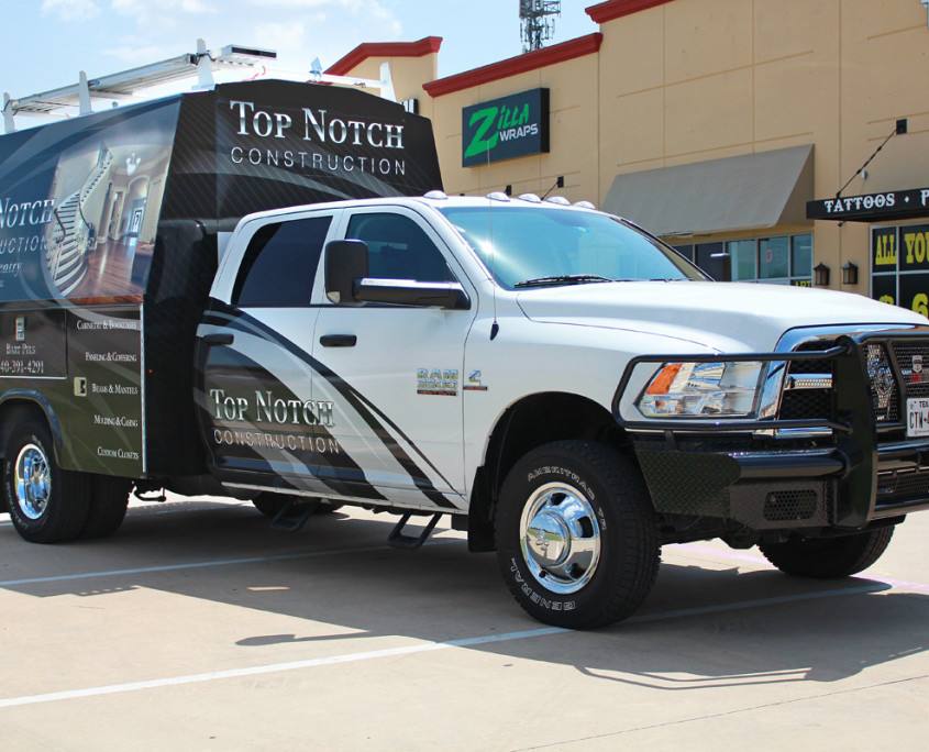 Top Notch Truck Wrap Zilla Wraps