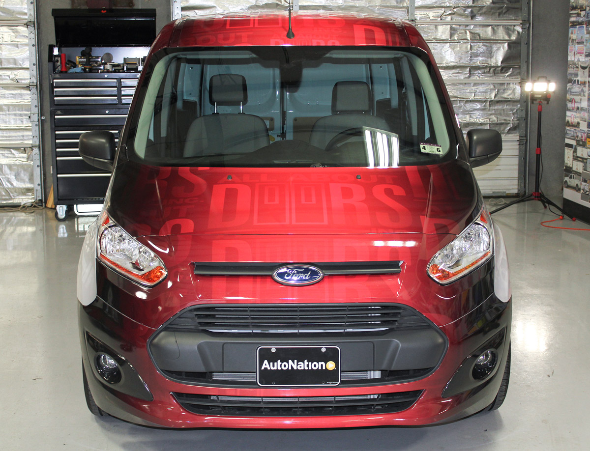 Ford Transit Van Wrap all About Doors