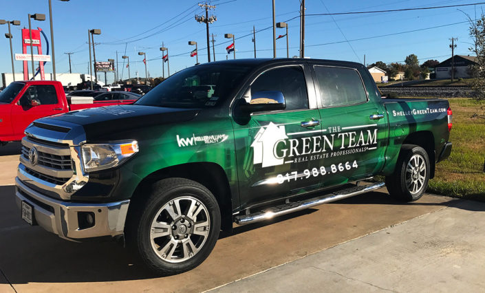 Real Estate Truck Wrap