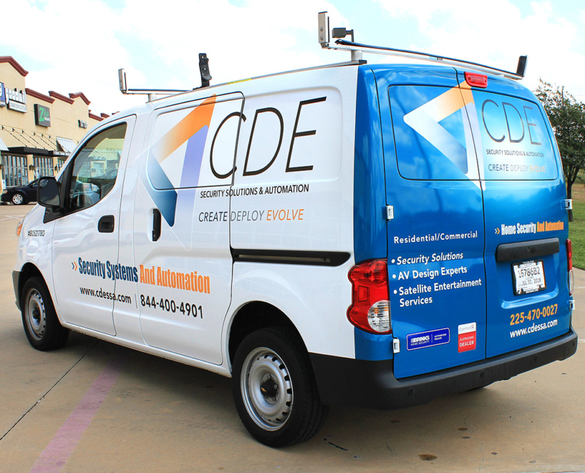 CDE Truck Wrap Fort Worth