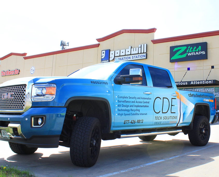 Truck Wrap Advertising Fort Worth