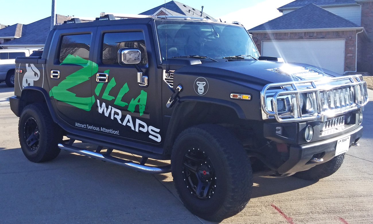 Hummer Wraps DFW - Zilla Wraps