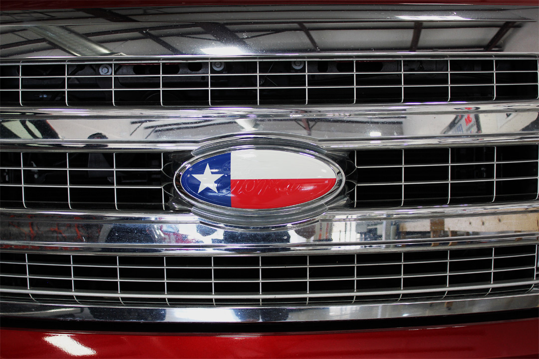 Ford truck texas flag #5