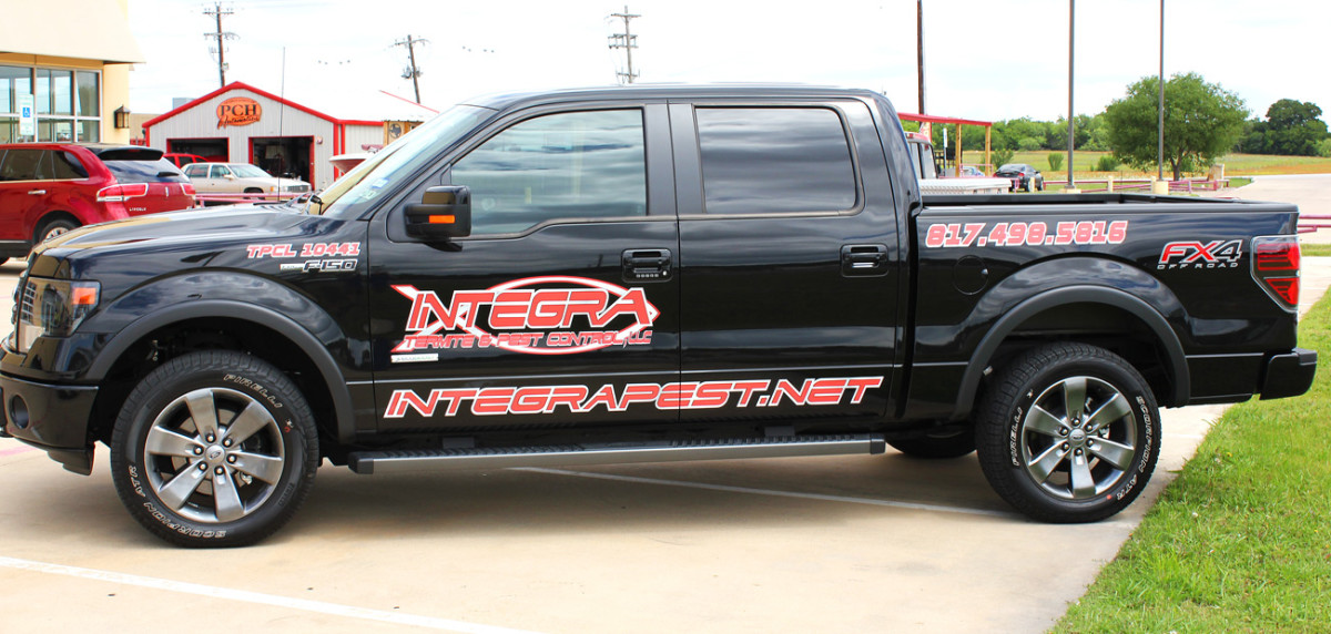 Custom Truck Graphics Dallas - Zilla Wraps