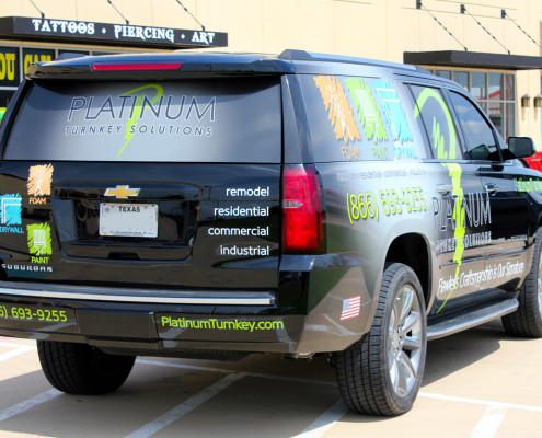 Chevy Suburban Car Wrap