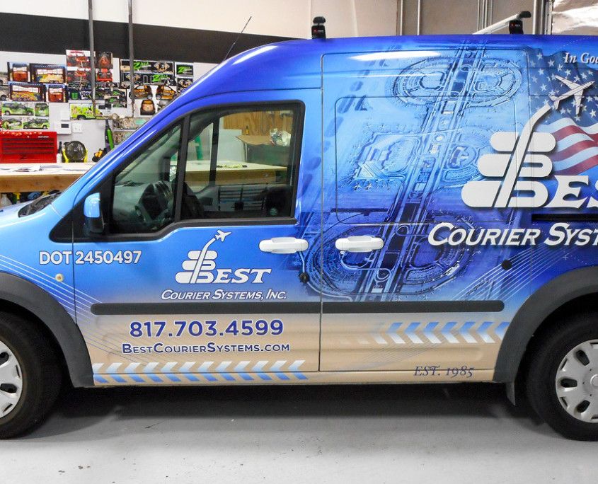 Ford Transit Vinyl Wrap DFW - Zilla Wraps