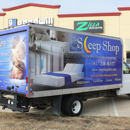 Strokers Dallas Truck and Trailer Wrap - Zilla Wraps