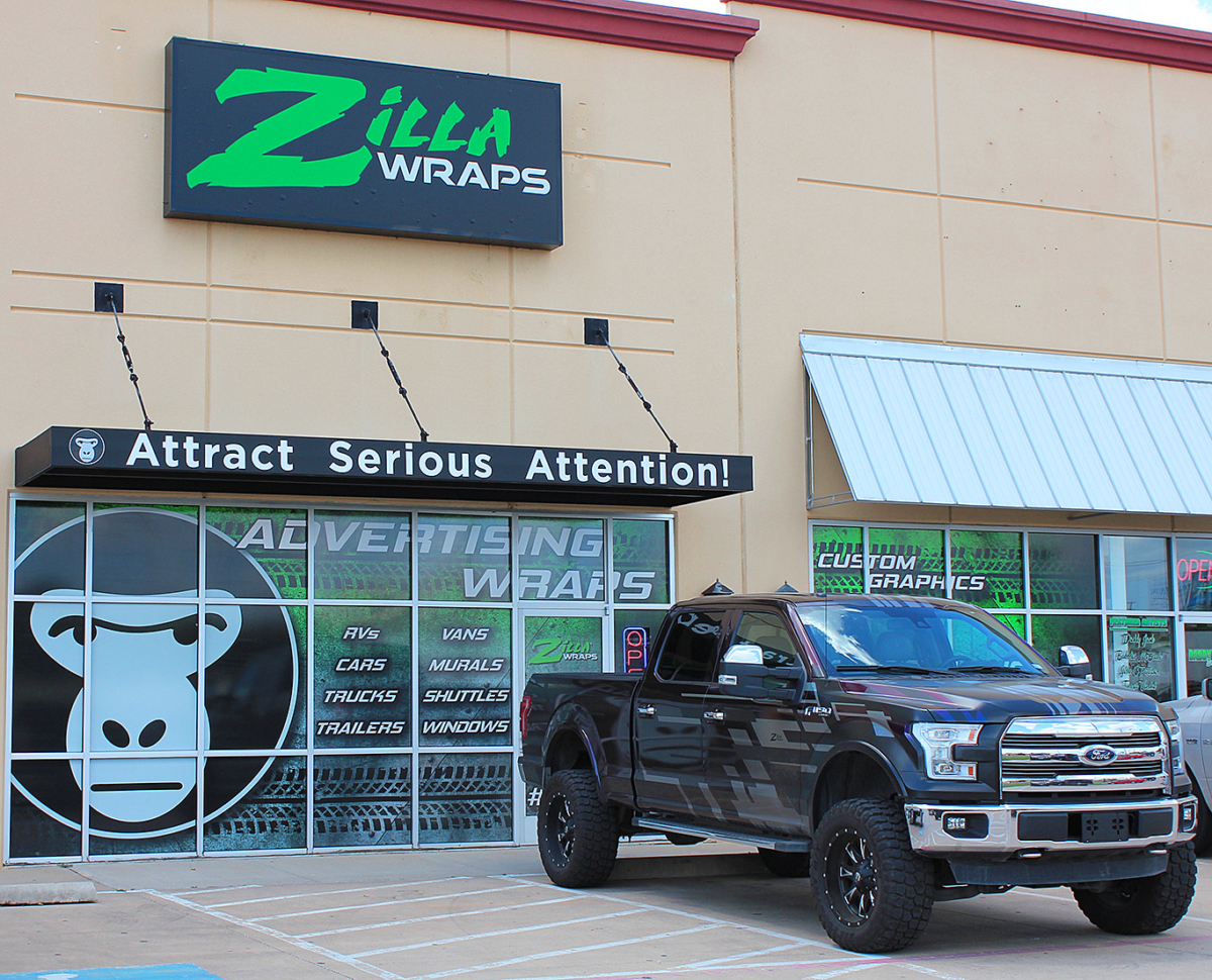 Decals & Graphics for Cars & Trucks Dallas Fort Worth - Zilla Wraps