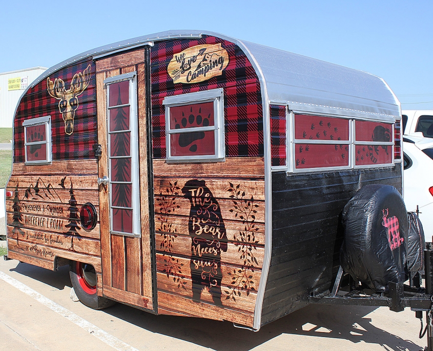Custom Camper Vinyl Wraps Dallas Fort Worth - Zilla Wraps